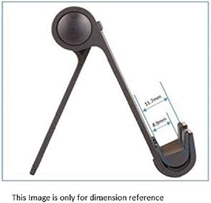 Amazon Basics Multi-Angle Portable Foldable Stand for Tablets, E-Readers and Phones, Non-Slip Desktop Holder for iPads, iPhones, Kindles, Hands-Free Viewing - Silver - Image 5