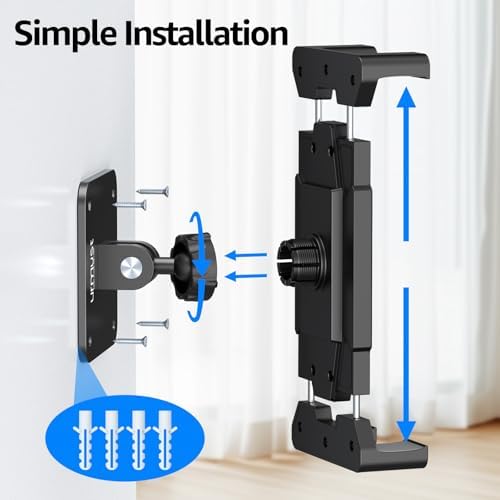 Tablet Wall Mount Ipad Holder, 4.7-15.6" - Image 5