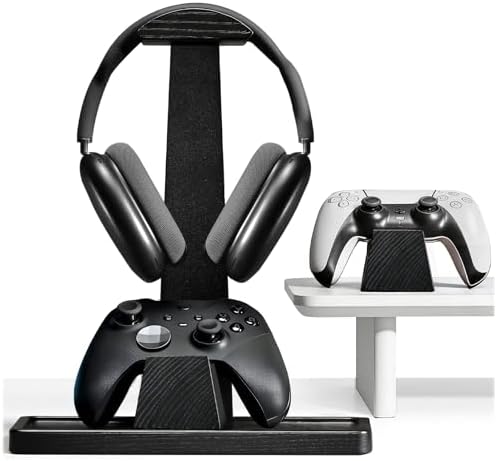 UPERGO Headphone and Headset Stand with Controller Holders Gamer Gifts by UPERGO