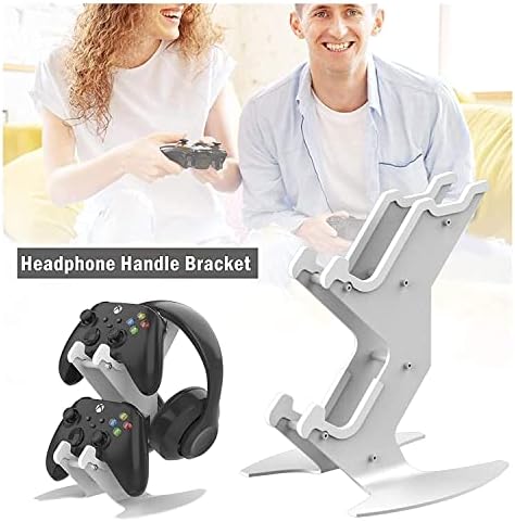 NBCP Controller Stand, Headphone Holder, Universal Adjustable Game Controller Headset Hanger Mount for All Universal Gaming PS5 Accessories, Xbox Sony PS4 Nintendo Switch - Image 4