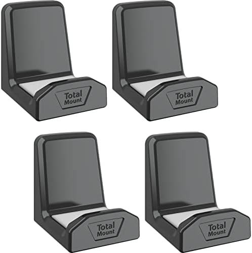 TotalMount Controller Wall Mounts – Removable Adhesive – Non-Slip (4 Pack) by TotalMount