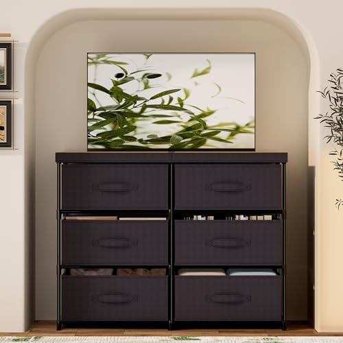 GcdPai Dresser 6 Fabric Drawer Stand Desktop Plastic Support Tube - Image 7