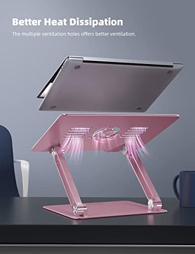 Lamicall Adjustable Laptop Stand for Desk for MacBook Air Pro HP 10-17.3'' - Image 3