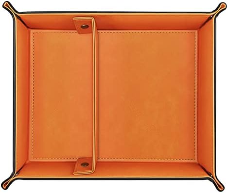 SITHON Valet Tray Desktop Storage Organizer with 2 Compartments - Image 2
