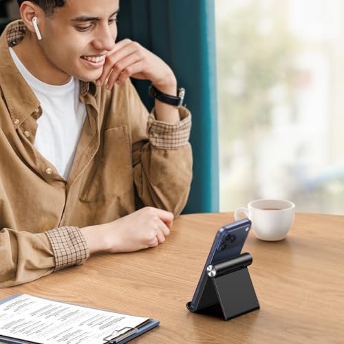 UGREEN Cell Phone Stand for Desk, Fully Foldable&Adjustable Phone Holder - Image 5