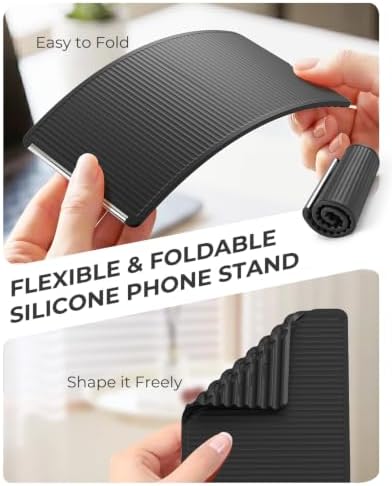 2026 Airplane Phone Holder, Flexible Silicone Portable Phone Stand - Image 3