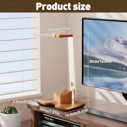 Controller and Headphone Stand for Desk Gaming Desk Accessories Controller and Headphone Holder Headset Holder Headset Stand - Image 6