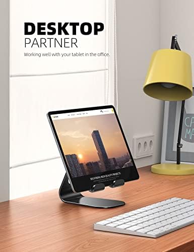 Lamicall iPad Stand Adjustable Tablet Holder, Sturdy Aluminum, Multi-Angle - Image 3