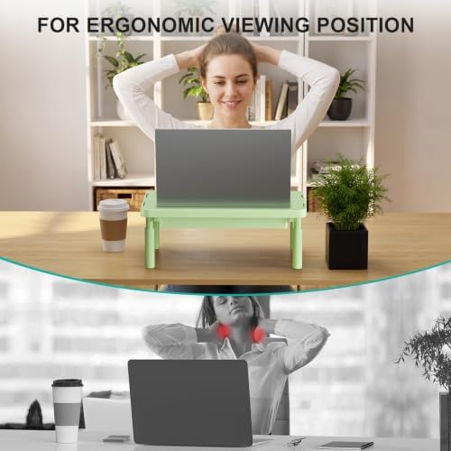 WALI 3 Height Adjustable Computer Monitor Stand with Storage, up to 44 lbs - Image 5