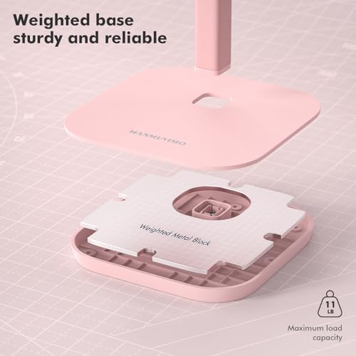 Headphone Stand, Aluminum Desk Headset Earphone Holder (Pink) - Image 4