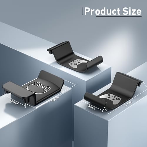 Controller Holder Detachable for Xbox Series X - 2 Controller Holders and 1 Headphone Stand for Xbox Series X Gamers - Image 4
