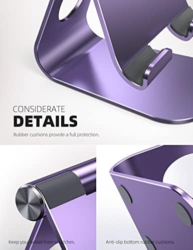Lamicall iPad Stand Adjustable Tablet Holder, Sturdy Aluminum, Multi-Angle - Image 6