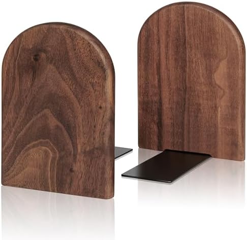 Book Ends,Bookends Wood Book Ends Universal Economy Bookend (1, Large) by shikaman