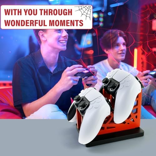 Gamer Gift for Men Teenage Boy Wood Controller Organizer with Headphone Holder & Game Controller Stand - Unique Gift Idea for Husband, Boyfriend, Gamers, Game Lover, Gaming Accessory (Vernom Base) - Image 5