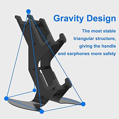 NBCP Controller & Headset Stand for PS5, PS4, Xbox & Switch, Aluminum - Image 3