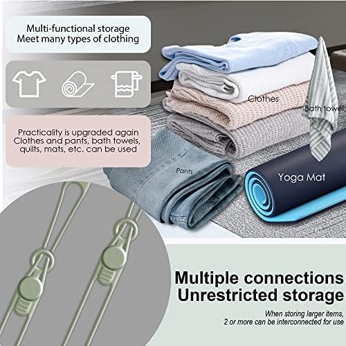 Silicone Cable Ties, Cord Organizer Cable Management(16Pcs-Green) - Image 5