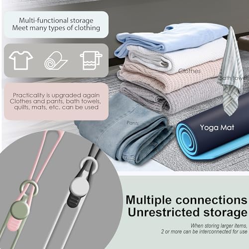 24Pcs Silicone Cable Ties, Cord Organizer Cable Management-2Sizes - Image 5