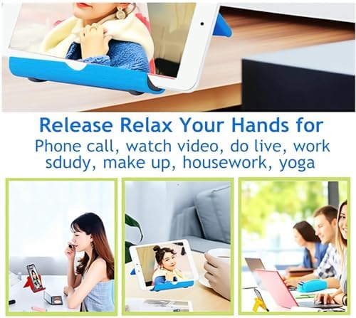 4 Pack Adjustable Desktop Cell Phone Stand for Phones & Tablets - Image 6