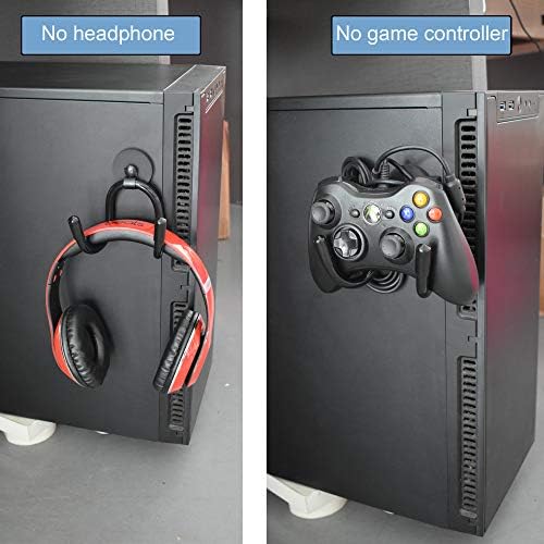 YYST Magnetic Headset Headphone Holder for Computer/Gaming Headsets, Headphone, up to 1 kg(2 lbs)- No Headsets (1) - Image 4
