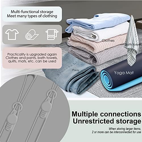 Silicone Cable Ties, Cord Organizer Cable Management(16Pcs-Grey) - Image 4