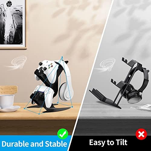 NBCP Controller & Headset Stand for PS5, PS4, Xbox & Switch, Aluminum - Image 6