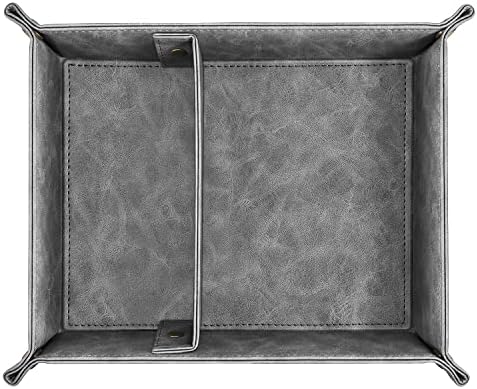 SITHON Valet Tray Desktop Storage Organizer with 2 Compartments - Image 2