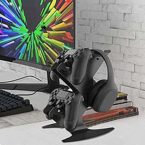 NBCP Controller & Headset Stand for PS5, PS4, Xbox & Switch, Aluminum - Image 2