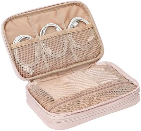 NISHEL Electronics Travel Organizer Cord Case, Charger Cable Tech Bag - Image 5