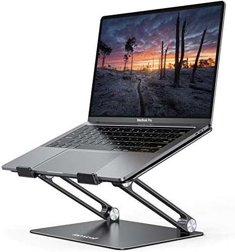 Lamicall Adjustable Laptop Stand for Desk for MacBook Air Pro HP 10-17.3'' by Lamicall