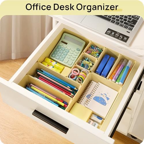 Vtopmart 25 Pack Plastic Drawer Organizers with Anti-slip Rubber Pads - Image 6