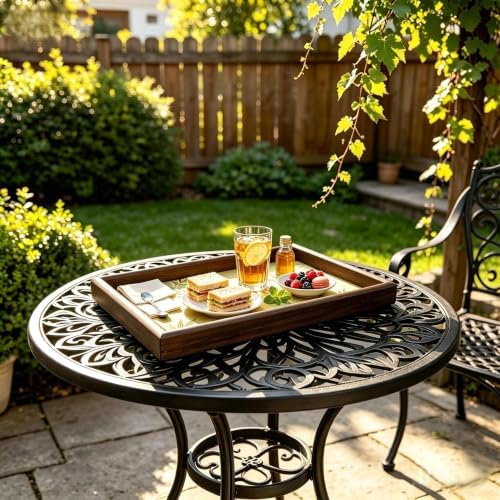 Wooden Decorative Trays (1, Gold) - Image 6