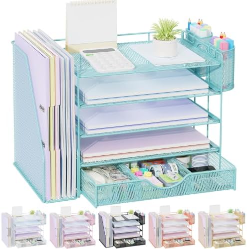 gianotter 5-Tier Desk Organizer with Drawers and File Holders by gianotter
