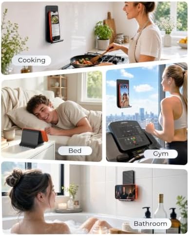 2026 Airplane Phone Holder with Suction Cups, Flexible Silicone Phone Stand - Image 7