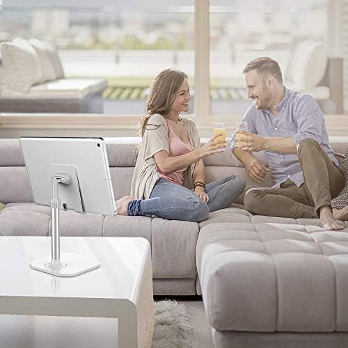 Cell Phone Stand, Phone Stand for Desk, Phone Holder Stand Compatible with iPhone and All Mobile Phones Tablet, Gifts for Adults Women Men Mom Wife, White - Image 6