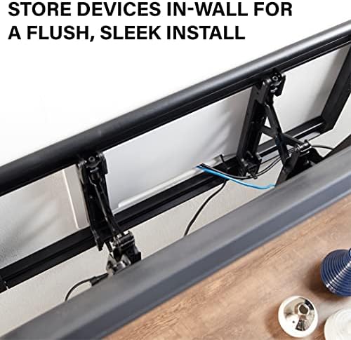 Legrand - OnQ Cable Management, In-Wall Media Box, Dual Purpose Structured Wiring Enclosure, TV Home Theater Recessed Storage Box, 9 Inch, white ENP0900-NA - Image 3
